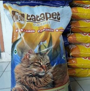 Tatapet Pasir Kucing Gumpal
