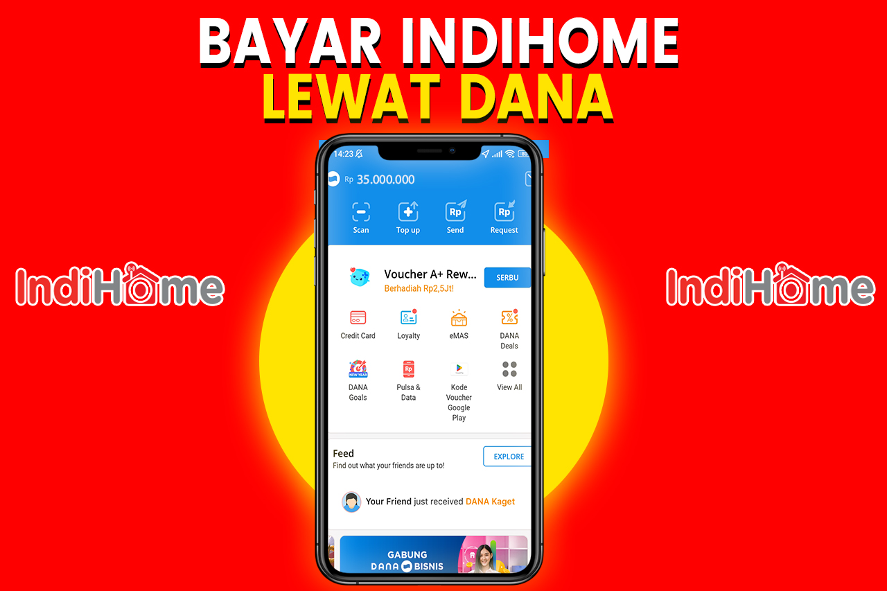 Cara Mudah Bayar Tagihan IndiHome lewat Dana